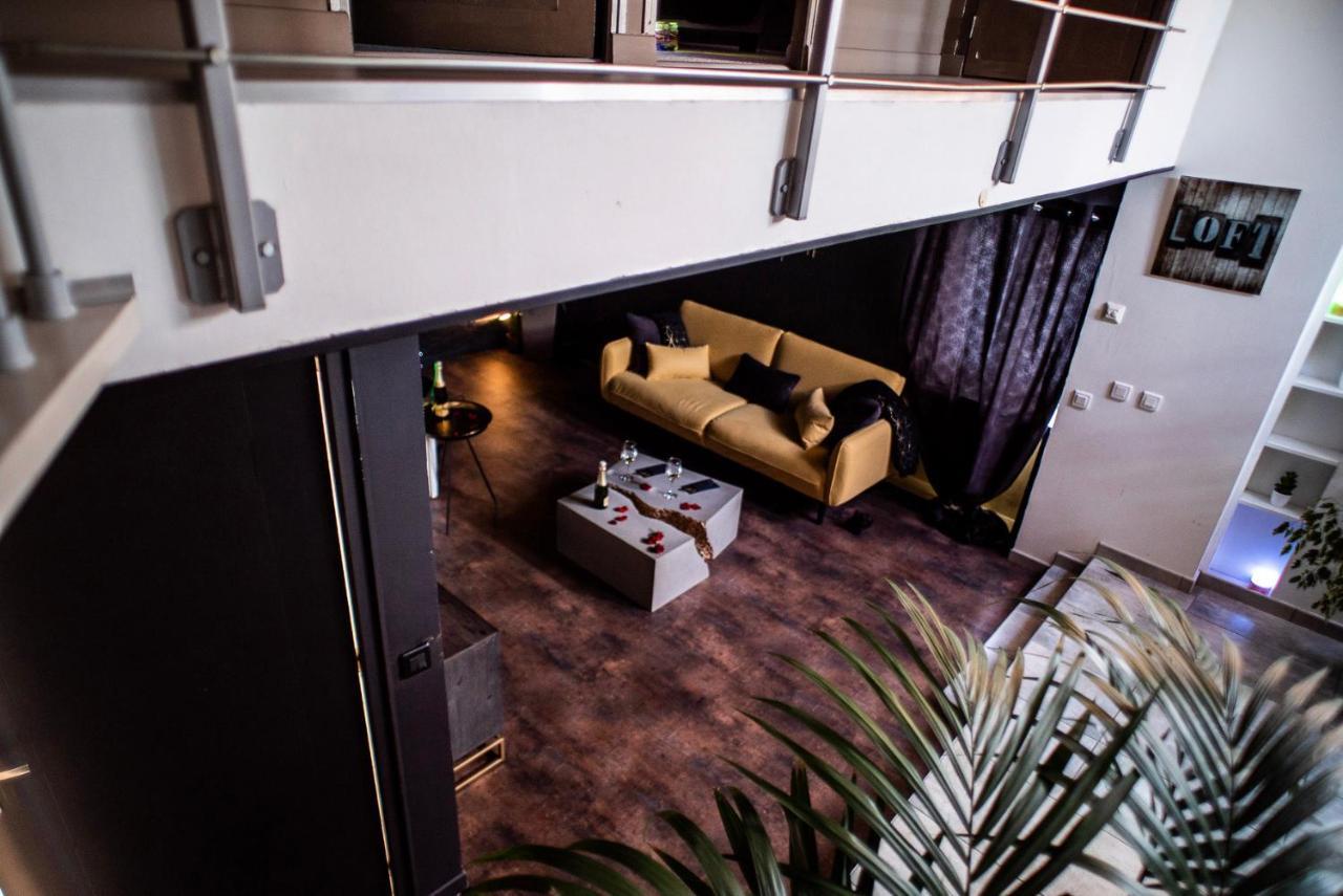 Love Suites & Spa "Le Loft" Avec Jacuzzi Privatif Medis ภายนอก รูปภาพ